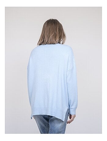 Pull col roulé à sequins KARLINE