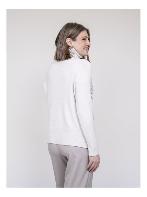 Pull col roulé à sequins KILISION - Kiabi