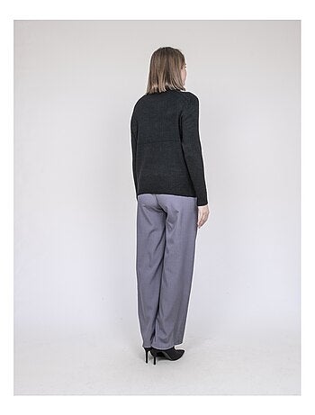 Pull col roulé à sequins KILISION