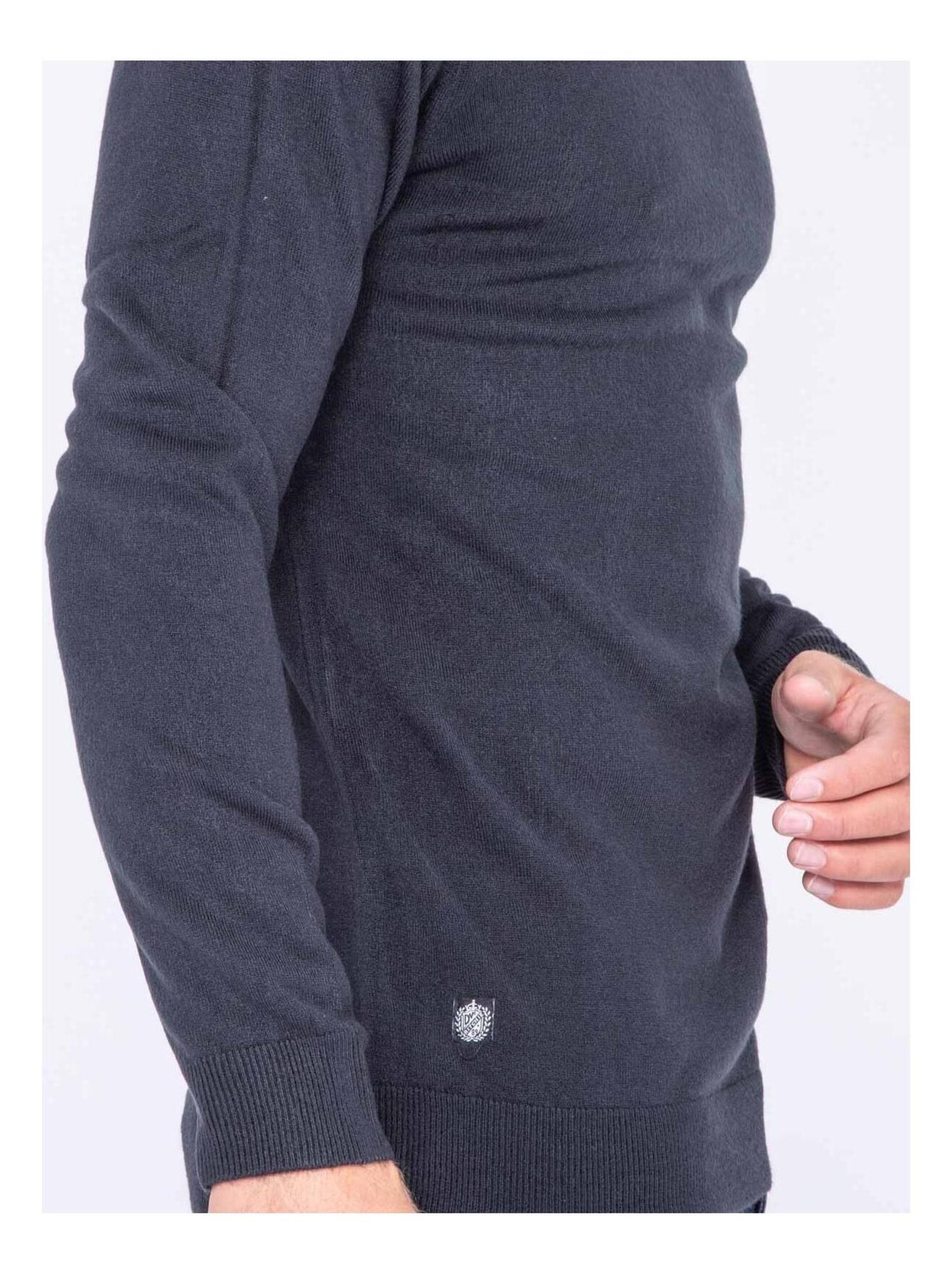 Pull Col Roulé Luciano Barbera 100% Cachemire Bleu - Neuf Avec étiquettes - Taille XXL (56 US)