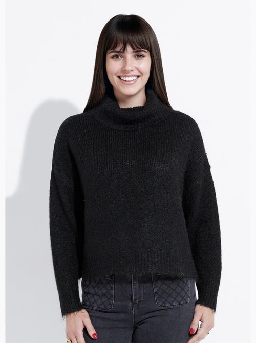 Pull col roulé en maille épaisse - AFIBEL - Kiabi