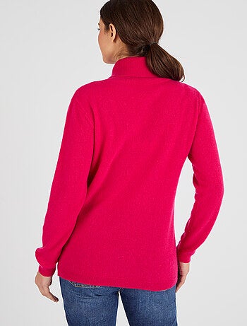 Pull col roulé en pur cachemire - Damart