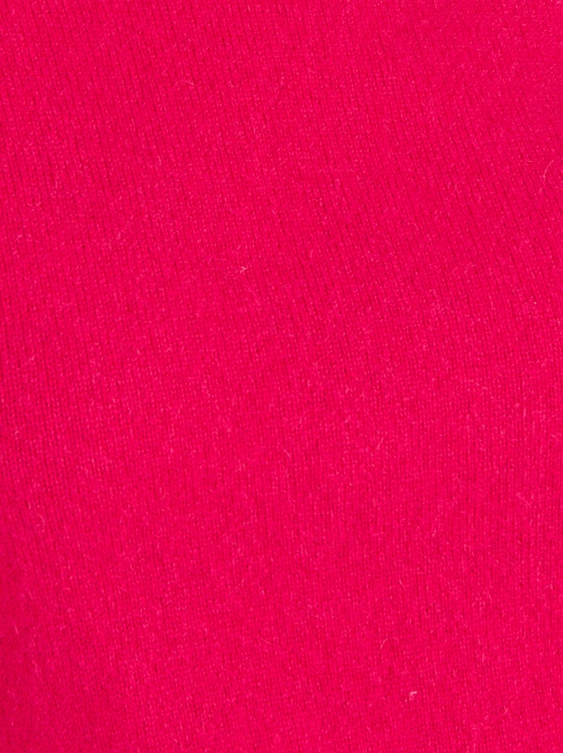 Pull col roulé en pur cachemire - Damart Rose - Kiabi