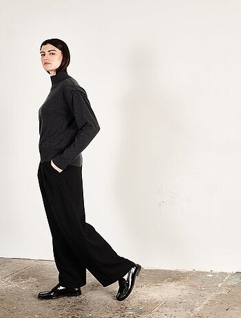 Pull col roulé femme 100% cachemire - HANA 8