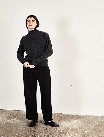 Pull col roulé femme 100% cachemire - HANA 8
