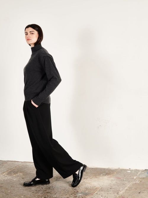 Pull col roulé femme 100% cachemire - HANA 8 - Kiabi