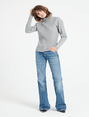 Pull col roulé femme 100% cachemire - LILLY 15