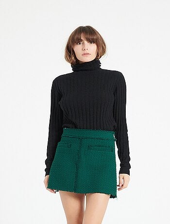 Pull col roulé femme 100% cachemire - LILLY 15