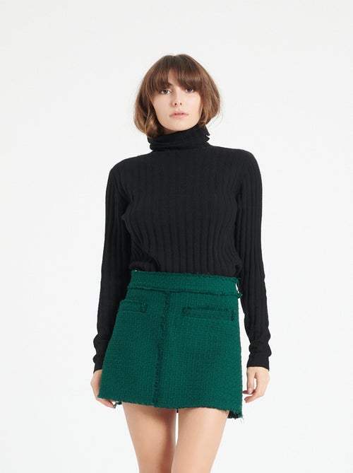 Pull col roulé femme 100% cachemire - LILLY 15 - Kiabi