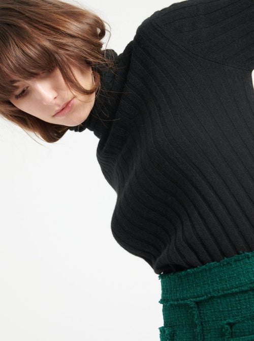 Pull col roulé femme 100% cachemire - LILLY 15 - Kiabi