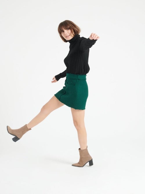 Pull col roulé femme 100% cachemire - LILLY 15 - Kiabi