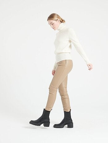 Pull col roulé femme 100% cachemire - LILLY 21