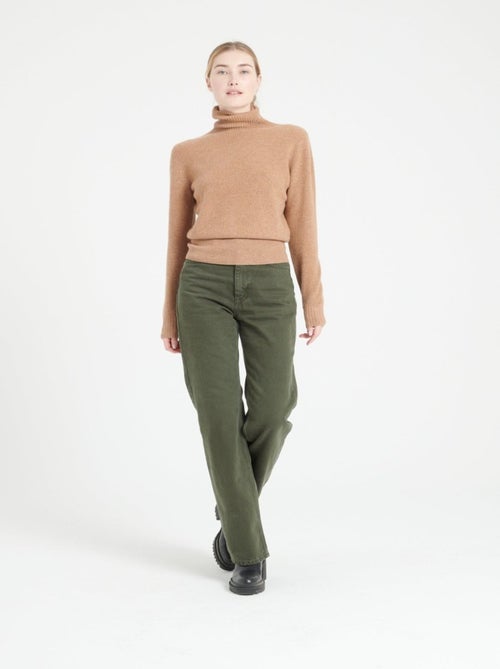 Pull col roulé femme 100% cachemire - LILLY 21 - Kiabi