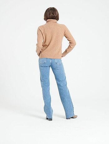 Pull col roulé femme 100% cachemire - LILLY 22