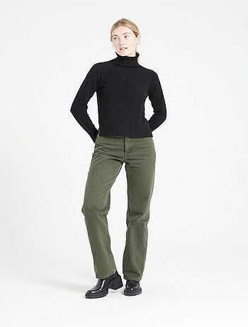 Pull col roulé femme 100% cachemire - LILLY 22