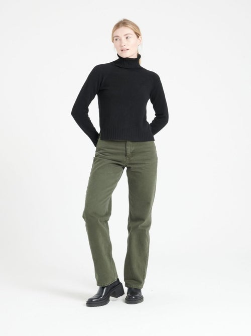 Pull col roulé femme 100% cachemire - LILLY 22 - Kiabi