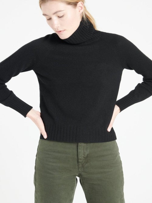 Pull col roulé femme 100% cachemire - LILLY 22 - Kiabi