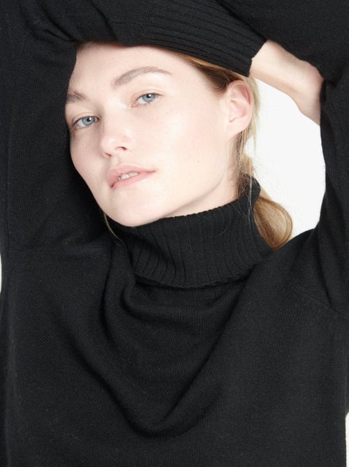 Pull col roulé femme 100% cachemire - LILLY 22 - Kiabi