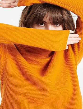 Pull col roulé femme 100% cachemire - LILLY 26