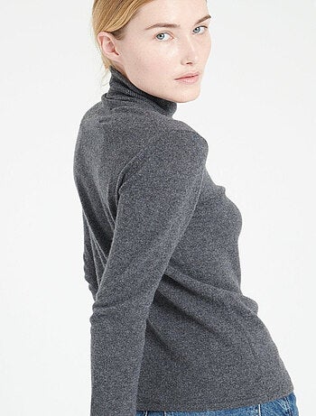 Pull col roulé femme 100% cachemire - LILLY 3