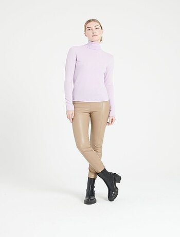 Pull col roulé femme 100% cachemire - LILLY 3