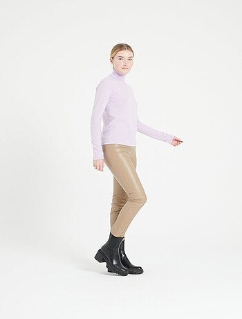 Pull col roulé femme 100% cachemire - LILLY 3