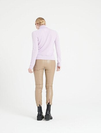 Pull col roulé femme 100% cachemire - LILLY 3