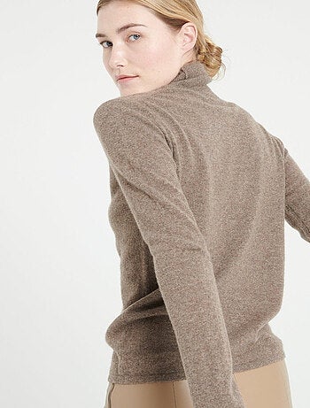 Pull col roulé femme 100% cachemire - LILLY 3