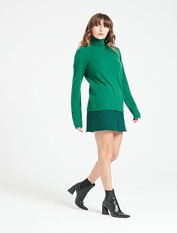 Pull col roulé femme 100% cachemire - LILLY 3