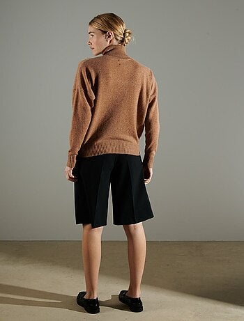 Pull col roulé femme 100% cachemire - NAMI 7