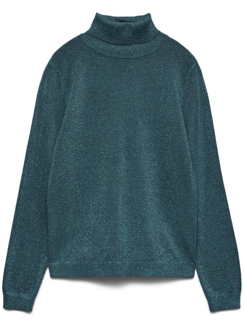 Pull col roulé femme vero moda Bleu - Kiabi
