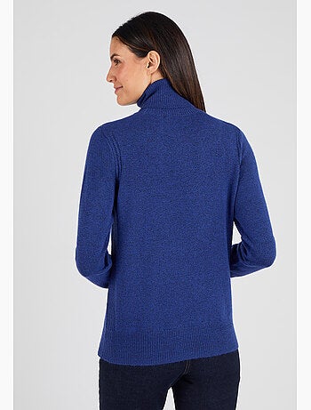 Pull col roulé fine maille Thermolactyl - Damart