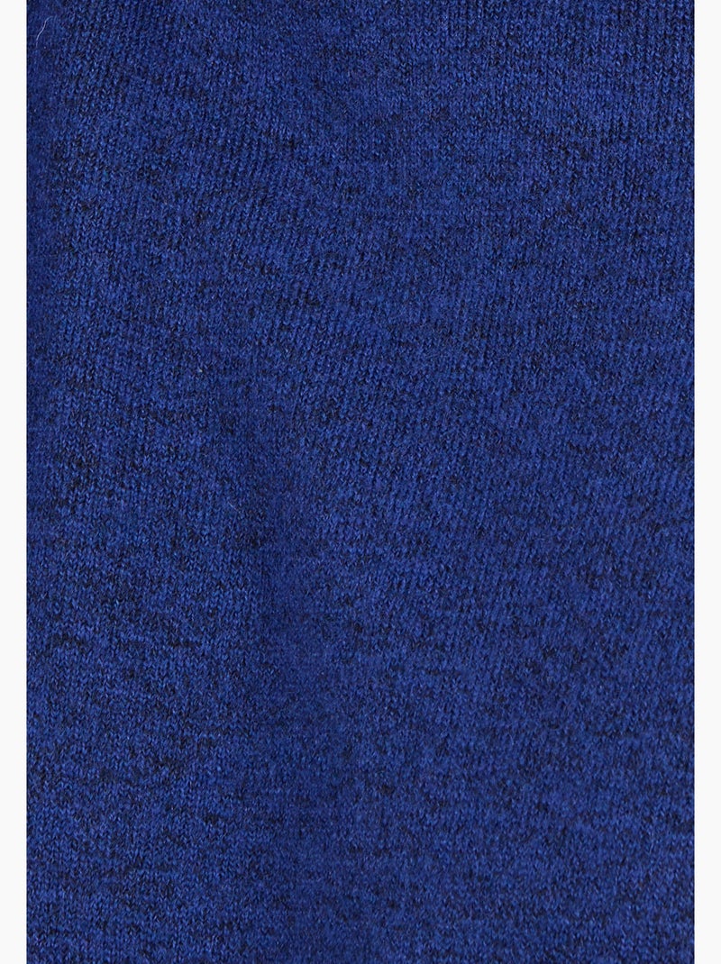 Pull col roulé fine maille Thermolactyl - Damart Bleu - Kiabi