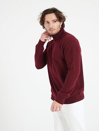 Pull col roulé homme 100% cachemire - LUKE 3