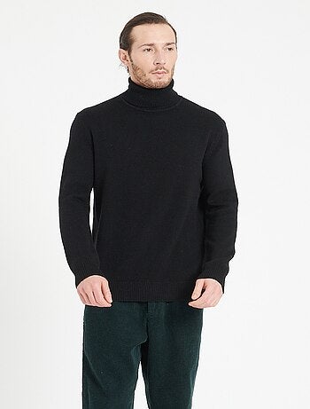 Pull col roulé homme 100% cachemire 4 fils - LUKE 15