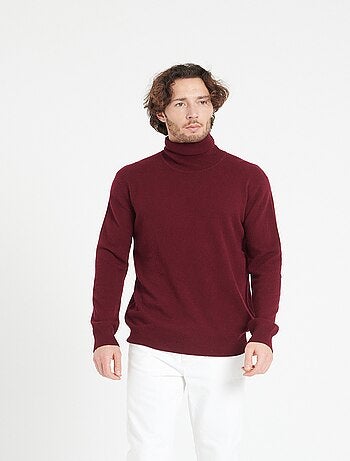 Pull col roulé homme en cachemire LUKE 3