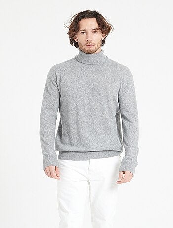 Pull col roulé homme en cachemire LUKE 3