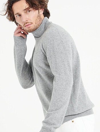 Pull col roulé homme en cachemire LUKE 3