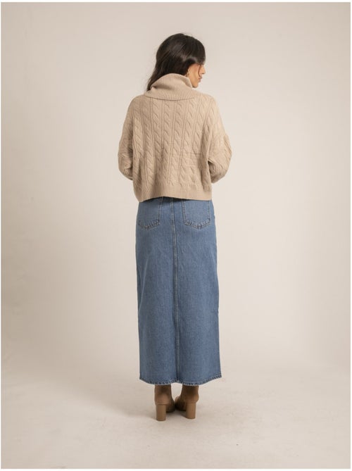 Pull col roulé KALORE - Kiabi