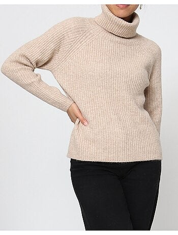 Pull col Roulé Kebello