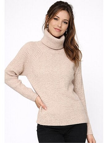 Pull col roulé kebello