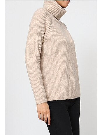 Pull col roulé kebello