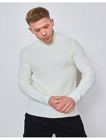 Pull col roulé Kebello