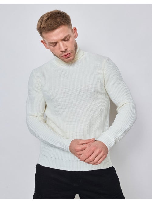 Pull col roulé Kebello - Kiabi