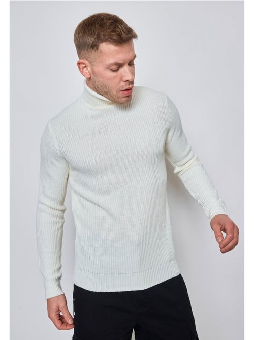 Pull col roulé Kebello - Kiabi