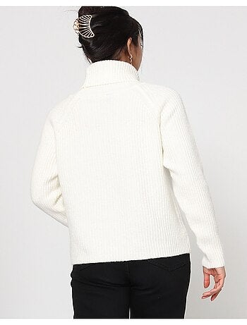 Pull col Roulé Kebello