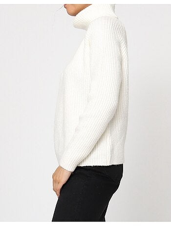 Pull col Roulé Kebello