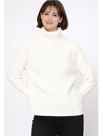 Pull col roulé kebello
