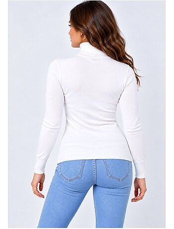 Pull col roulé kebello
