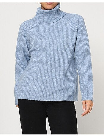 Pull col Roulé Kebello